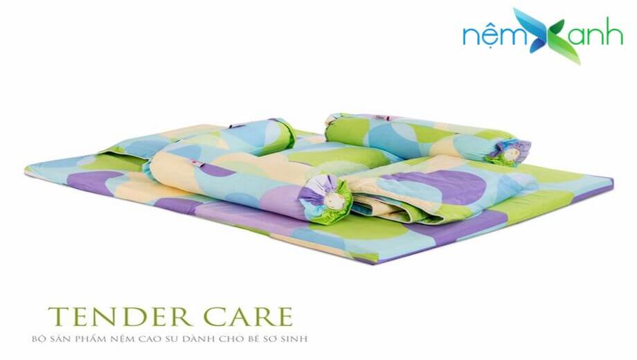 Chăm lo tốt sức khỏe cho trẻ sơ sinh bằng sản phẩm Nệm cao su Vạn Thành Tender Care